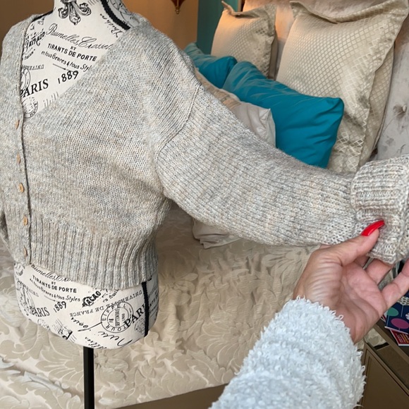 L👀K > VINTAGE “County Seat”< Cropped Sweater🔥 - Picture 7 of 11